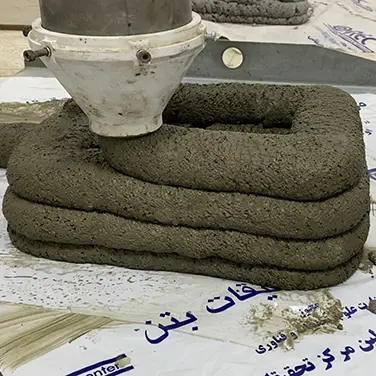 مسابقه پرینت سه بعدی بتن